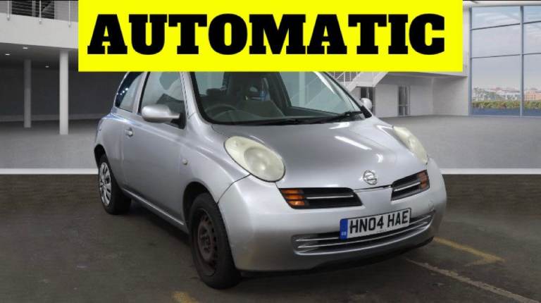 2004 AUTOMATIC Nissan Micra 1.2 Petrol FREE ULEZ COMPLIANT bargain PX swaps welcome