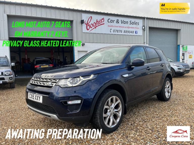 2015 Land Rover Discovery Sport 2.2 SD4 HSE 5dr Auto SUV Diesel Automatic