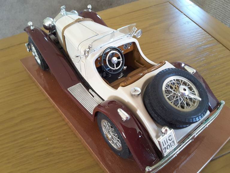 VINTAGE BURAGO SPECIAL EDITION DIE CAST MODELMERCEDES BENZ SSK