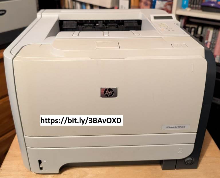 image for HP LaserJet P2055 monochrome printer