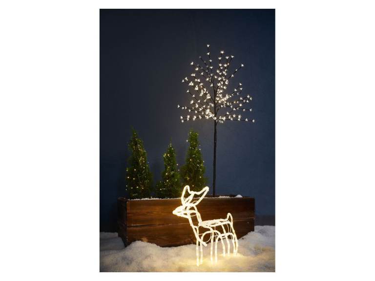 Christmas cherry blossom led tree