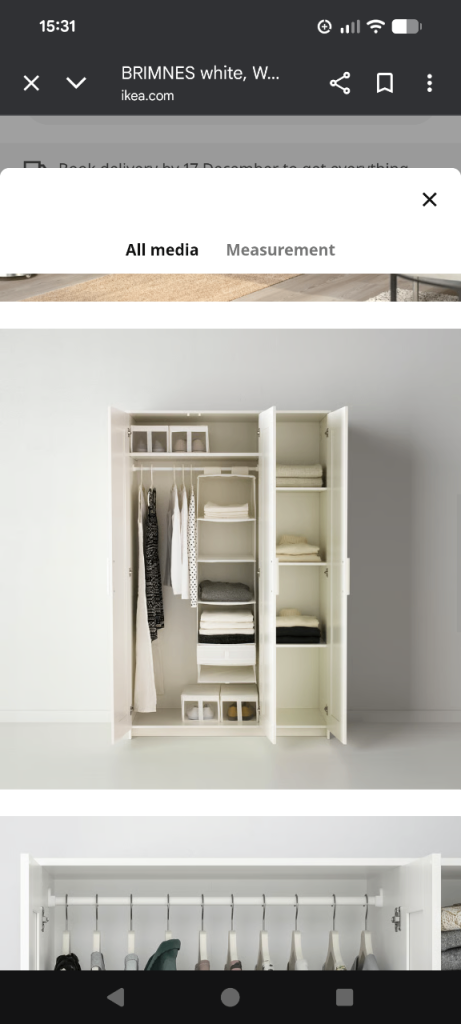 PENDING COLLECTION Free IKEA wardrobe 