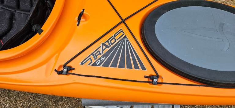 Dagger Stratos 12.5 Kayak – Orange, Good Condition