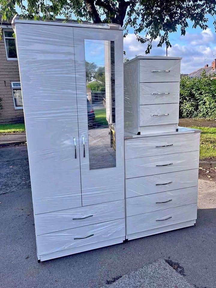 🚚Free Delivery! Brand New 1/2/3/4/5 Door to 10 Door Wardrobes & Furniture Sets on Clearance⭐