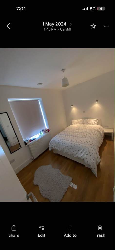 Double Bed and Mattress – very Good Condition