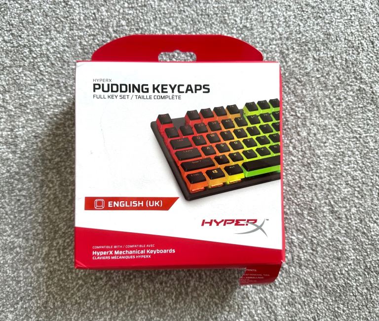 Hyperx Pudding Keycaps Set