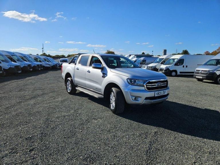 2021 ON 21 PLATE FORD RANGER LIMITED 4X4 170BHP DOUBLE CAB PICK UP ULEZ FREE 