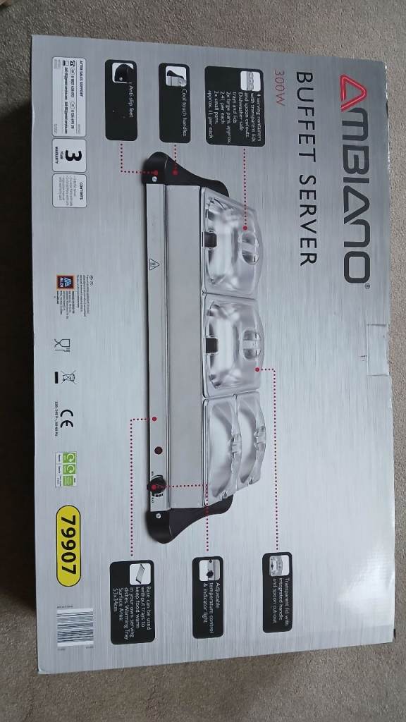 Ambiano Hot Plate / Food Warmer