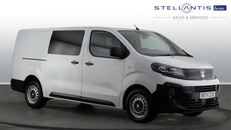 2025 Vauxhall Vivaro 2.0 Turbo D Prime XL Crew Van Double Cab 6dr Diesel Manual LWB Euro 6 (145  ...