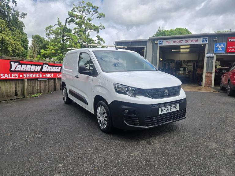 2021 Peugeot Partner 1000 1.5 BlueHDi 100 Professional Van PANEL VAN Diesel Manual