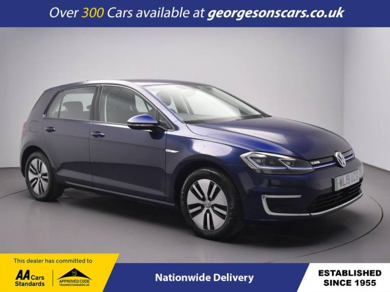 2019 Volkswagen Golf 99kW e-Golf 35kWh 5dr Auto HATCHBACK ELECTRIC Automatic
