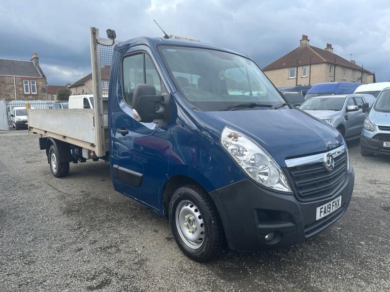 2019 Vauxhall Movano 2.3 CDTI H1 Chassis Cab 130ps 13ft S/CAB TIPPER F3500 CHASSIS CAB Diesel Manual