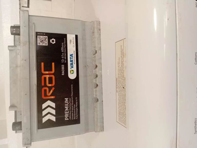 RAC Premium Car Battery