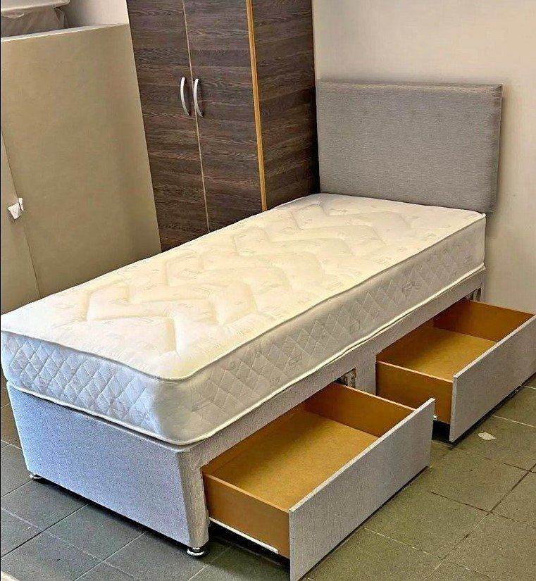 **100% GUARANTEED PRICE!**BRAND NEW-Double Bed/Single Bed/With Memory Foam Mattress Options