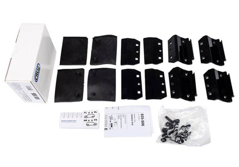 CRUZ OptiPLUS FIX roof bat rail fitting kit feet no. CR6506 (936-506)
