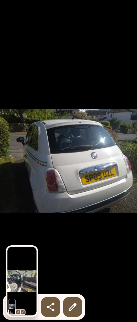 Spares or repair fiat 500