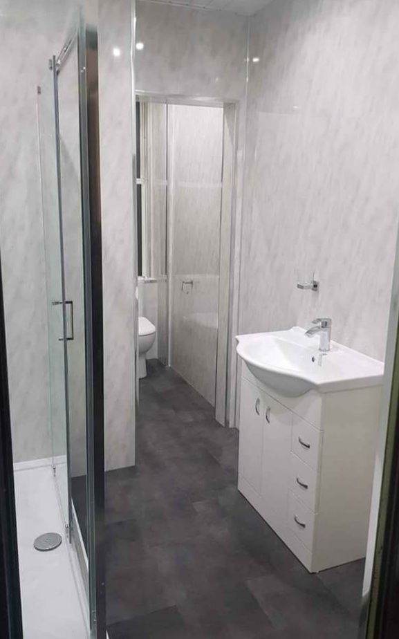 ➡️ light Marble £28 ⬅️ Wetwall panels wet wall OUTLET Bathrooms Sheds Garages 