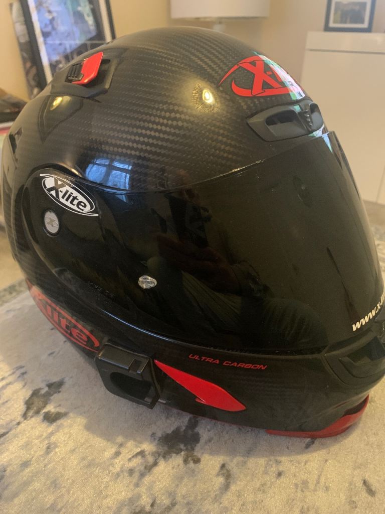 X-lite ultra carbon fibre crash helmet