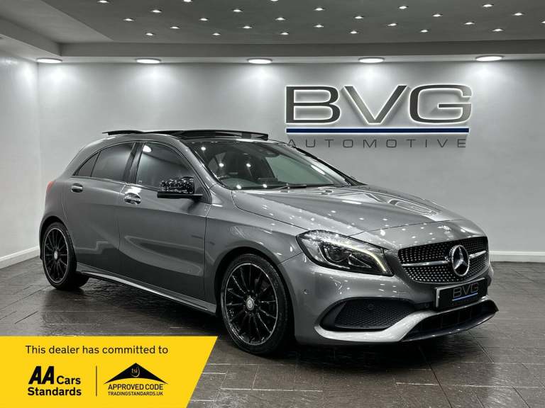 2017 Mercedes-Benz A-Class 1.6 A160 AMG Line (Premium Plus) 7G-DCT Euro 6 (s/s) 5dr HATCHBACK Pet...