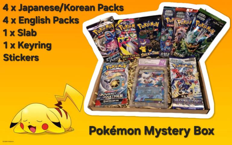 Mystery Pokémon Box Guaranteed Slab!