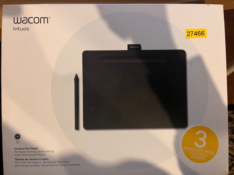 Wacom Intuos Drawing Tablet (With Pen) – Excellent Condition