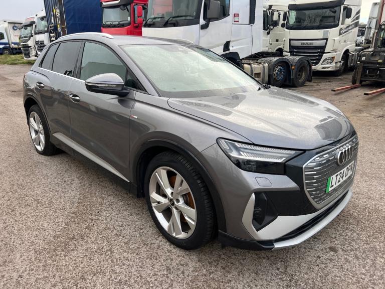 2024 Audi Q4 E-TRON S LINE SUV AUTOMATIC ELECTRIC 5 DOOR ESTATE DAMAGED SALVAGE 