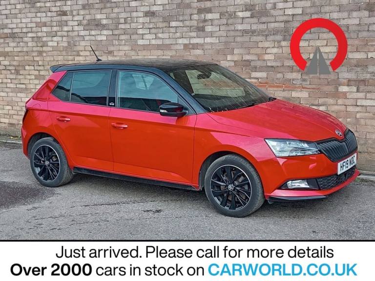 2019 Skoda Fabia 1.0 TSI Monte Carlo Hatchback 5dr Petrol Manual Euro 6 (s/s) (110 ps) Hatchback ...