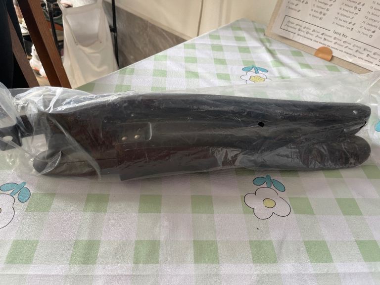 New Black Bike Saddle in Packaging