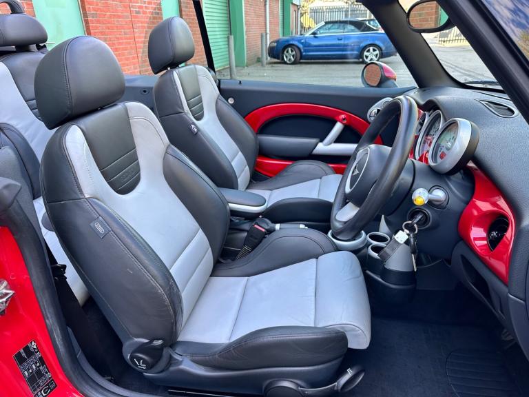 2007 (07) MINI CONVERTIBLE 1.6 COOPER S 79,000 MILES RECARO SEATS IMMACULATE