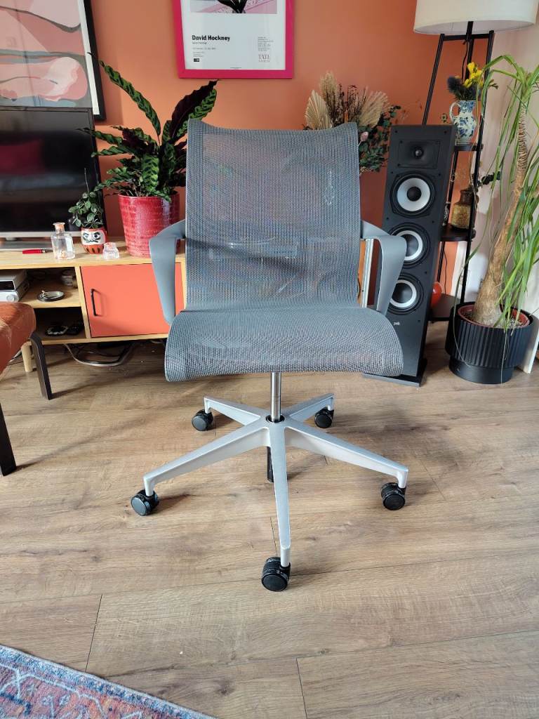 Herman Miller Setu, Office Chair, grey, £200.00 for Sale in Hackney, London