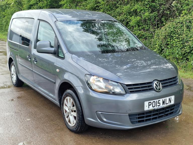 2015 VW Volkswagen Caddy MAXI C20 TDI 5 Seat Crew Cab  Drives Perfect  11M MOT