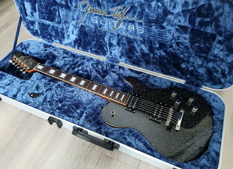 New Unused James Tyler JTG M1 Black Sparkle Electric Guitar