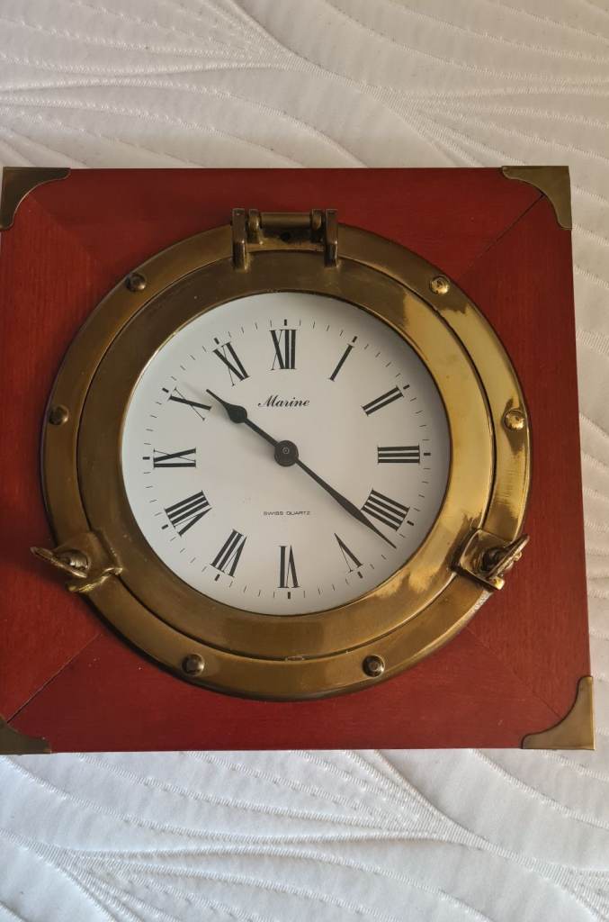 Nautical Port Hole Clock