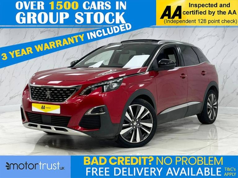 2019 Peugeot 3008 1.2 PureTech GT Line SUV 5dr Petrol Manual Euro 6 (s/s) (130 ps) HATCHBACK Petr...