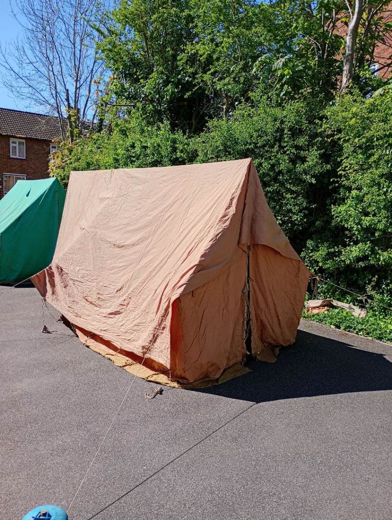 Vintage Scout canvas tent 