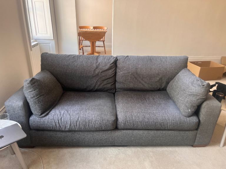 Grey 2 seater sofa 
