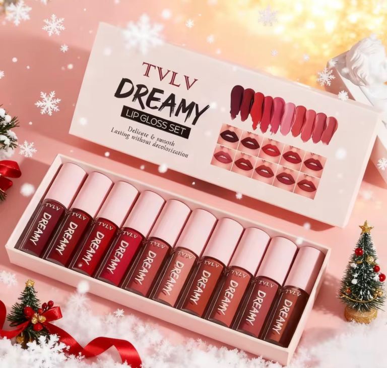 Set of 10 lipsticks lipgloss best Christmas gift this year.