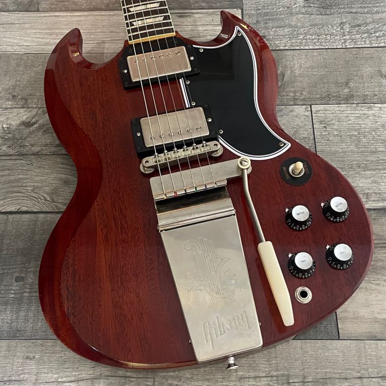 2023 Gibson Custom Murphy Lab Ultra Light Aged ‘64 SG Standard - Cherry Red