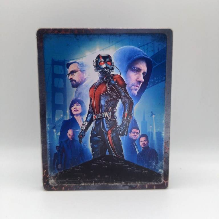 Ant Man Marvel 4K UHD + Blu Ray (2 disc) - Steelbook 4k Ultra HD Blu Ray Gloss