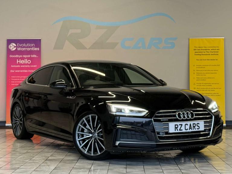 2017 Audi A5 2.0 A5 Sportback TFSI S Line Quattro Semi-Auto 4WD 5dr Coupe Petrol Automatic