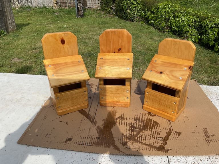 Handmade Outdoor Wooden Robin Boxes (Made To Order)