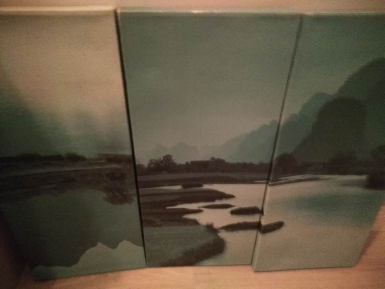 Three piece canvas 