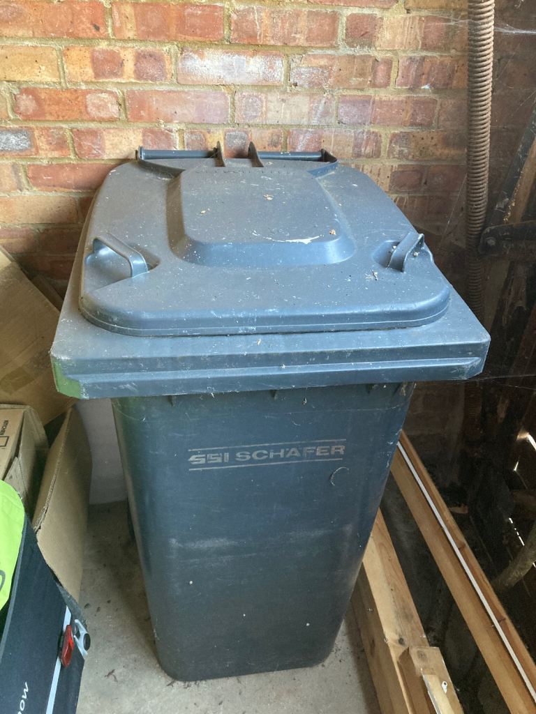 image for Black waste bin