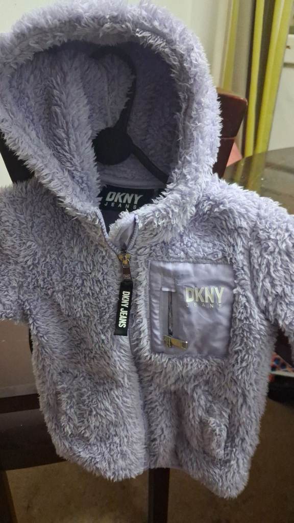 DKNY Faux fur jacket