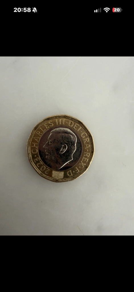 King Charles III 2023 £1 coin New 