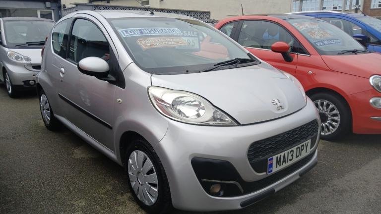 2013 Peugeot 107 1.0 ACTIVE 3DR 2013 13 REG £20 YEAR ROAD TAX  HATCHBACK Petrol Manual
