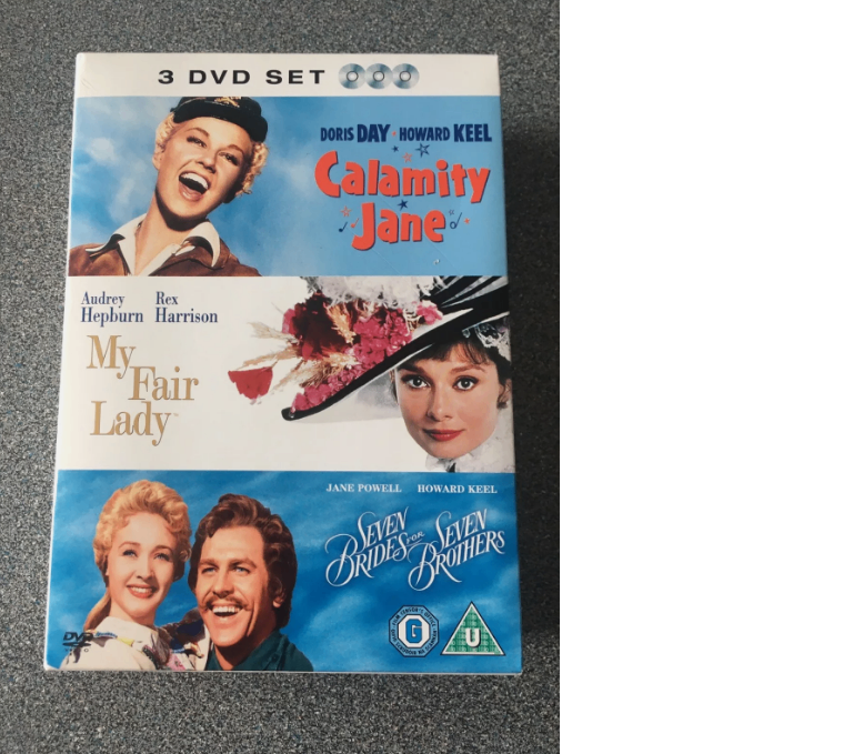Calamity Jane/Seven Brides for Seven Brothers/My Fair Lady DVD 