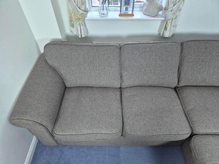 DFS Angelic Left Hand Facing Arm Corner Sofa in Beige RRP £1099 *FREE LOCAL DELIVERY*