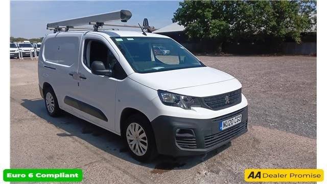 2020 Peugeot Partner 850 1.5 BlueHDi 100 Professional Crew Van PANEL VAN DIESEL Manual
