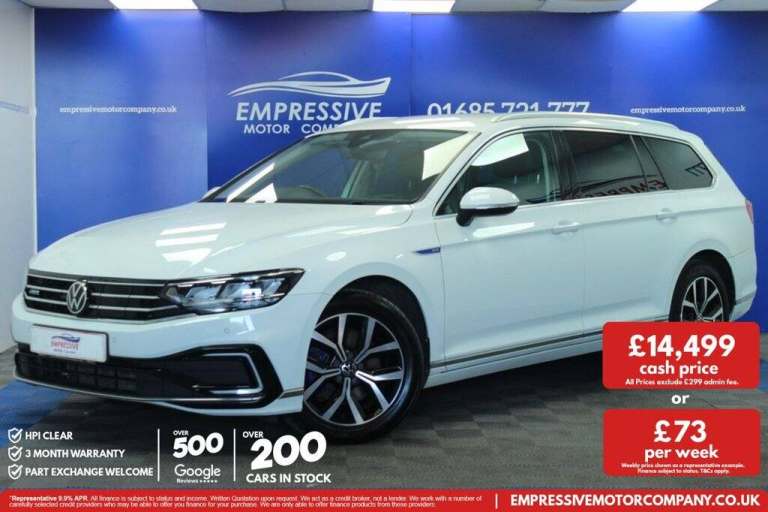 2021 71 VOLKSWAGEN PASSAT 1.4 TSI 13KWH GTE ESTATE 5DR PETROL PLUG-IN HYBRID DSG